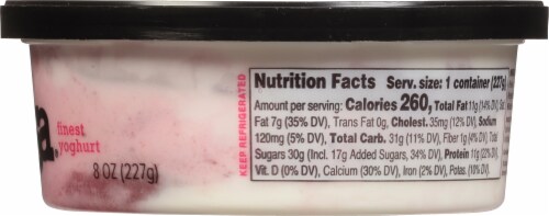 Noosa Raspberry Yogurt Perspective: right