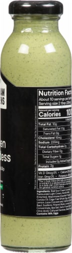 Gotham Greens Green Goddess Salad Dressing Perspective: right