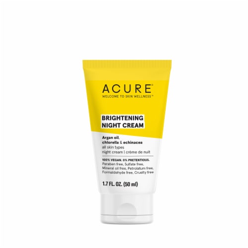 Acure Brightening Night Cream Perspective: right