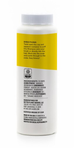 Acure Rosemary & Peppermint Dry Shampoo Perspective: right