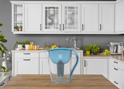 Drinkpod Alkaline Water Filter Dispenser pH Ionized Water  2.4 Gal Includes 3 Filters Perspective: right