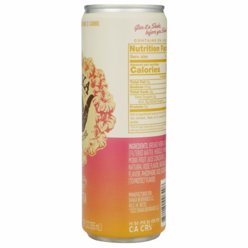 Shaka Tea Hawai'i Island Vibes Lemon Rose Perspective: right