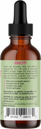 Mielle® Organics Rosemary Mint Growth Oil Perspective: right