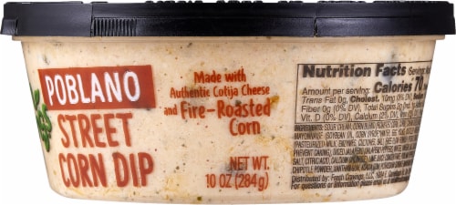 Fresh Cravings® Poblano Street Corn Dip Perspective: right