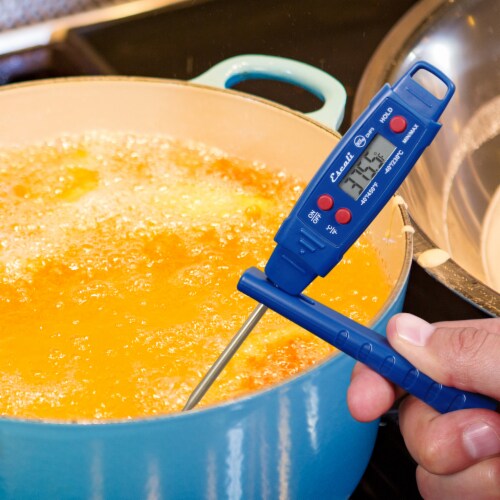Escali Waterproof Digital Thermometer Perspective: right