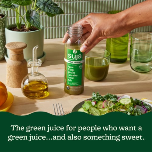 Suja Organic Green Delight Cold Pressed Juice Drink Perspective: right