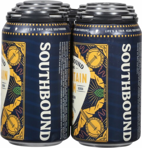 Southbound Brewing Company Mountain Jam Southern Lager Perspective: right
