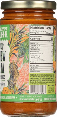 Brooklyn Delhi® Coconut Cashew Korma Simmer Sauce Perspective: right