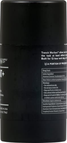 Duke Cannon Supply Co.® Antiperspirant + Deodorant Stick Bergamot & Black Pepper Perspective: right