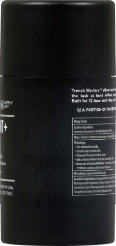 Duke Cannon Supply Co.® Antiperspirant + Deodorant Stick Bergamot & Black Pepper Perspective: right