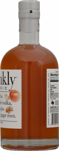 Frankly Organic Vodka Apple Flavored Vodka Perspective: right