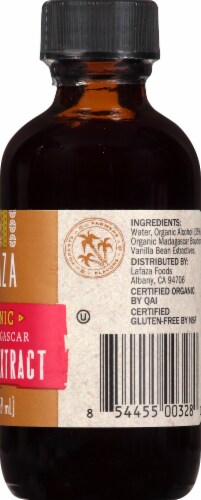 LAFAZA Organic Pure Madagascar Vanilla Extract Perspective: right