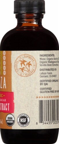 LAFAZA Organic Pure Madagascar Vanilla Extract Perspective: right