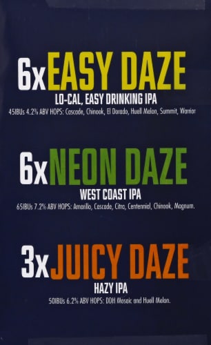 MillCreek Brewing Co. Daze Craze IPA Series Perspective: right