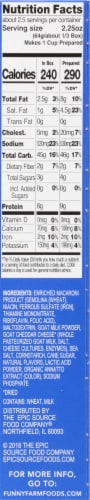 Funny Farm® Shapes Macaroni & Goat Cheese Dinner Perspective: right
