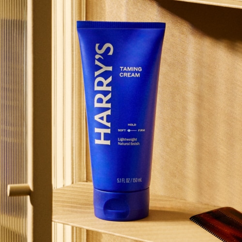 Harry's Men's Soft Hold Taming Hair Cream Perspective: right