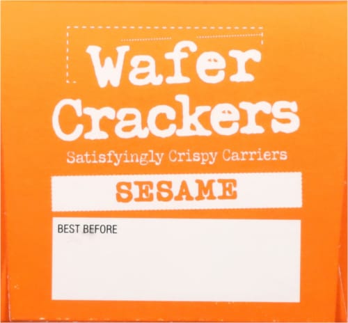 Olina's Bakehouse® Sesame Wafer Crackers Perspective: right