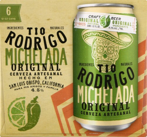 Tio Rodrigo Original Michelada Craft Beer Perspective: right