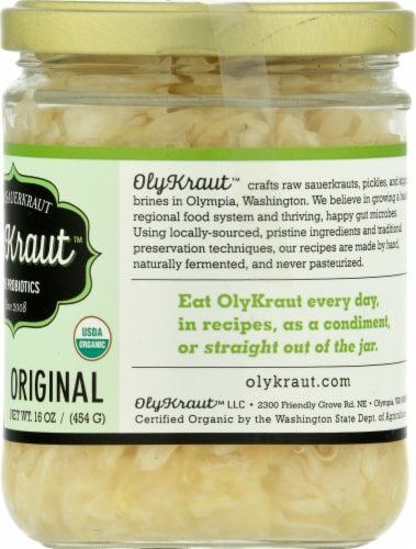 OlyKraut Original Raw Sauerkraut Perspective: right