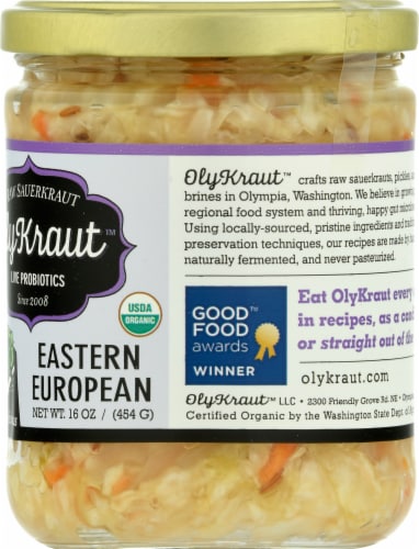 OlyKraut Eastern European Raw Sauerkraut Perspective: right