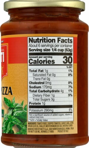 Mutti Napoli Pizza Sauce Perspective: right