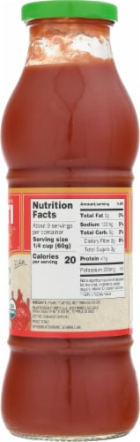 Mutti Organic Tomato Puree Perspective: right