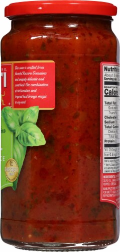 Mutti® Tomato Basil Pasta Sauce Perspective: right