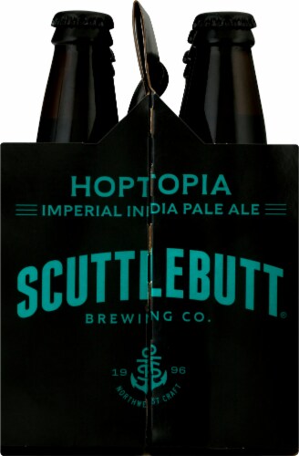 Scuttlebutt Hoptopia IPA Beer Perspective: right