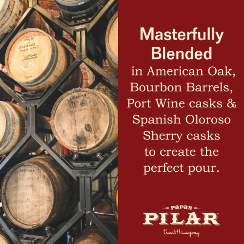 Papa's Pilar 24 Solera Profile Dark Rum Perspective: right