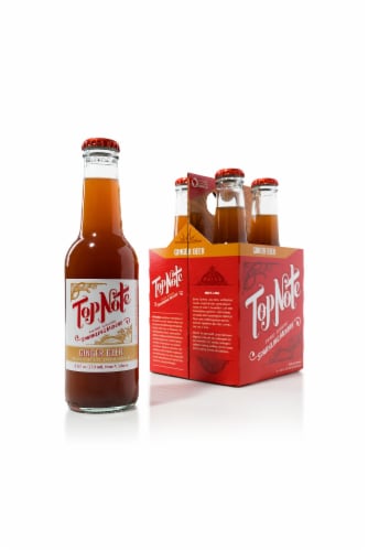 Top Note Ready-to-Drink Ginger Beer Bottles Perspective: right