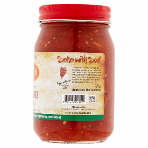 Kyvan™ Hot Honey Apple Salsa Perspective: right
