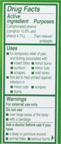 Campho-Phenique® Antiseptic Liquid Perspective: right