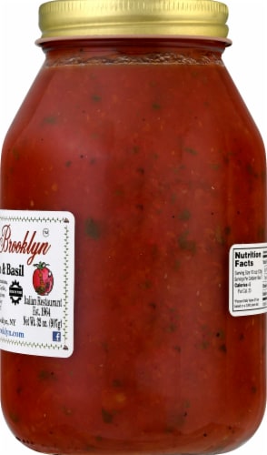 Michaels of Brooklyn® Fresh Tomato & Basil Sauce Perspective: right