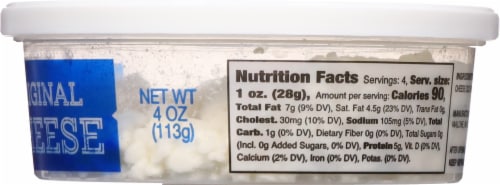 LaClare Family Creamery® Original Crumbled Goat Cheese Perspective: right