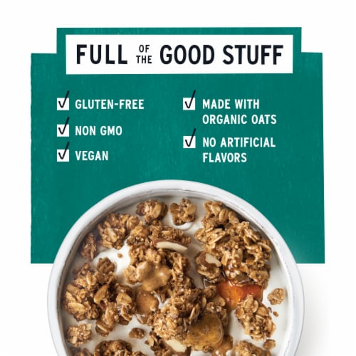 Purely Elizabeth Maple Almond Butter Ancient Grain Granola Perspective: right