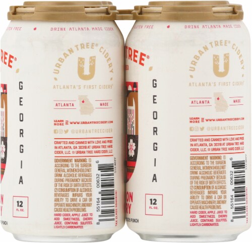 Urban Tree Wild Dark Cherry Hard Cider Perspective: right