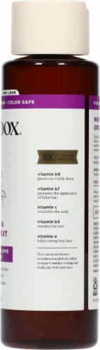 Soapbox Biotin & Superfruit Blend Strengthening Shampoo Perspective: right