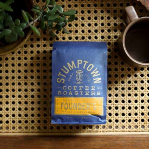 Stumptown Founder's Blend Organic Whole Bean Coffee Perspective: right