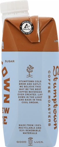Stumptown Coffee Roasters Original Coldbrew with Oatmilk Perspective: right