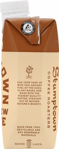 Stumptown Horchata Oatly! Cold Brew with Oatmilk Coffee Perspective: right