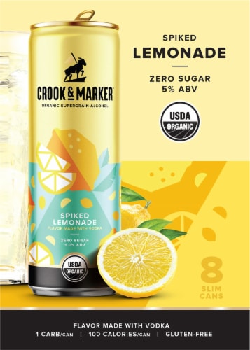 Crook & Marker Spiked Lemonade Variety Pack Perspective: right