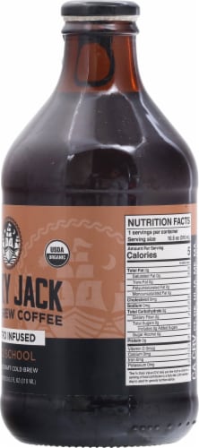 Lucky Jack Old School Nitro Cold Brew Coffee Perspective: right