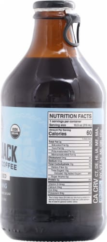 Lucky Jack Organic Sweet Thing Nitro Cold Brew Coffee Perspective: right