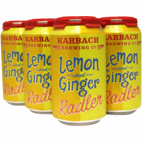 Karbach Lemon & Ginger Radler Perspective: right