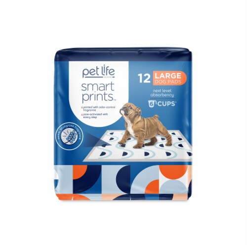Pet Life Smart Prints™ Large Dog Pads Perspective: right