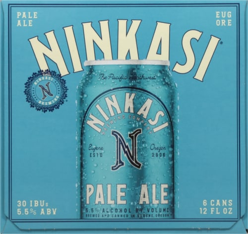 Ninkasi® Brewing Company Pale Ale Craft Beer Perspective: right