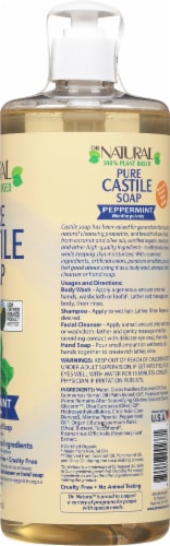 Dr. Natural Peppermint Castile Soap Perspective: right