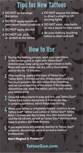 Tattoo Goo Tattoo Care Kit Perspective: right