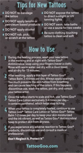 Tattoo Goo Tattoo AfterCare Kit Ingredients - CVS Pharmacy