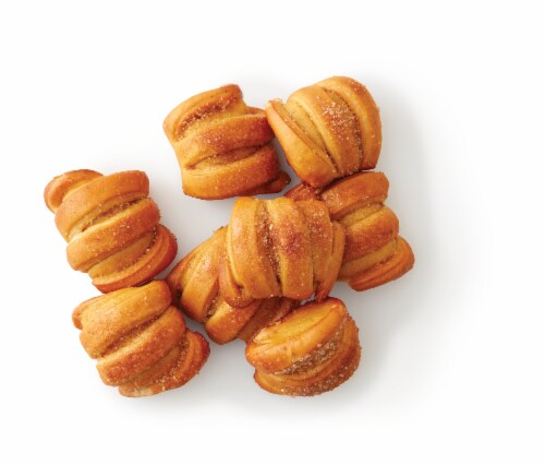 Pretzel Baron Pumpkin Spice Pretzel Bites Perspective: right
